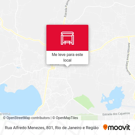 Rua Alfredo Menezes, 801 mapa