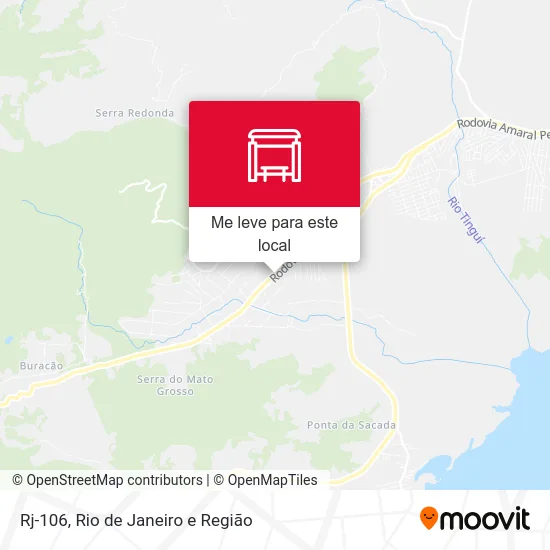 Rj-106 mapa