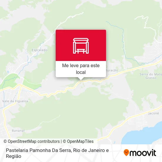 Pastelaria Pamonha Da Serra mapa