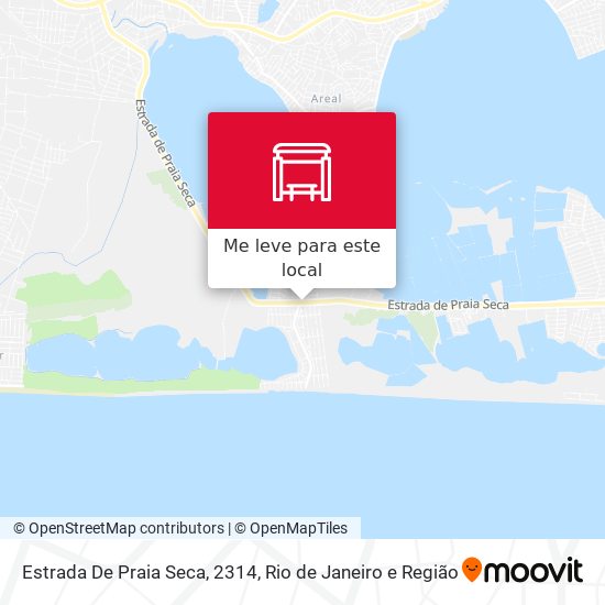 Estrada De Praia Seca, 2314 mapa
