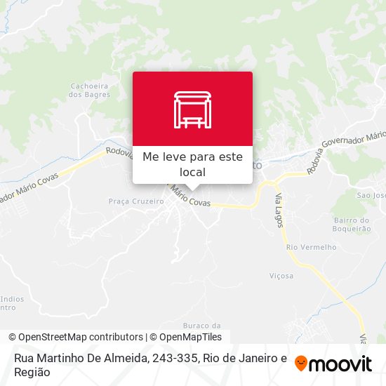 Rua Martinho De Almeida, 243-335 mapa