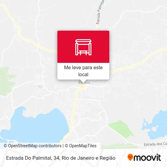 Estrada Do Palmital, 34 mapa