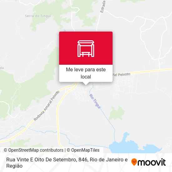 Rua Vinte E Oito De Setembro, 846 mapa