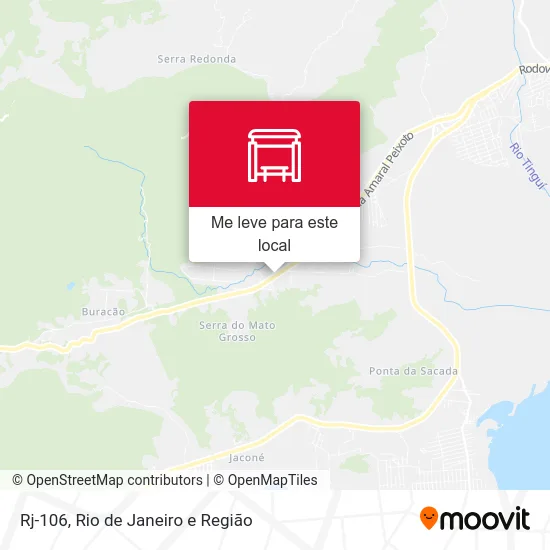 Rj-106 mapa