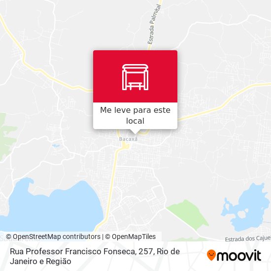 Rua Professor Francisco Fonseca, 257 mapa