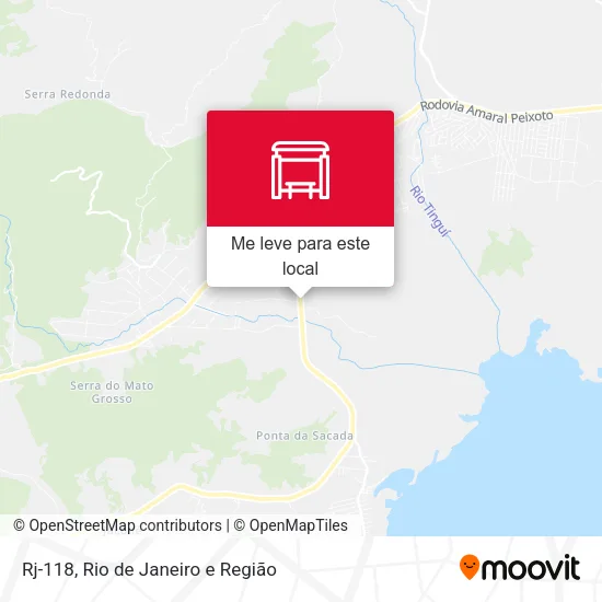 Rj-118 mapa