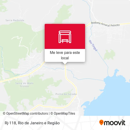 Rj-118 mapa