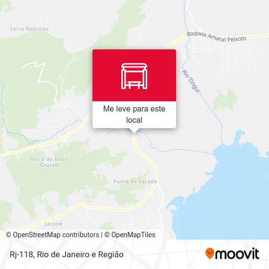 Rj-118 mapa
