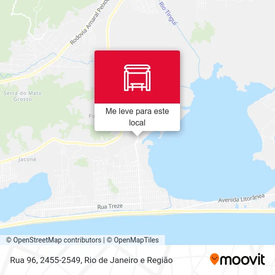 Rua 96, 2455-2549 mapa