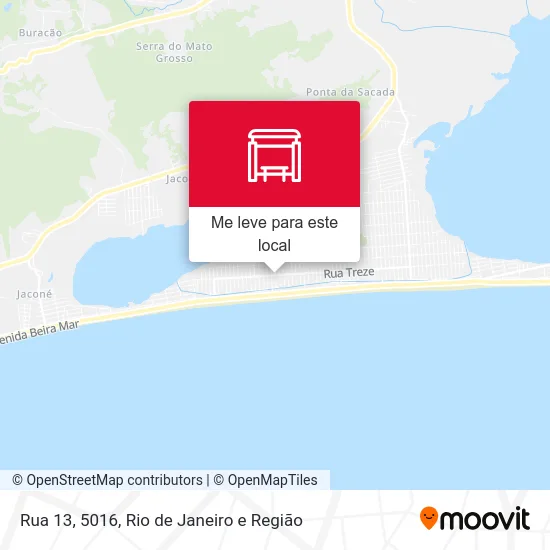 Rua 13, 5016 mapa