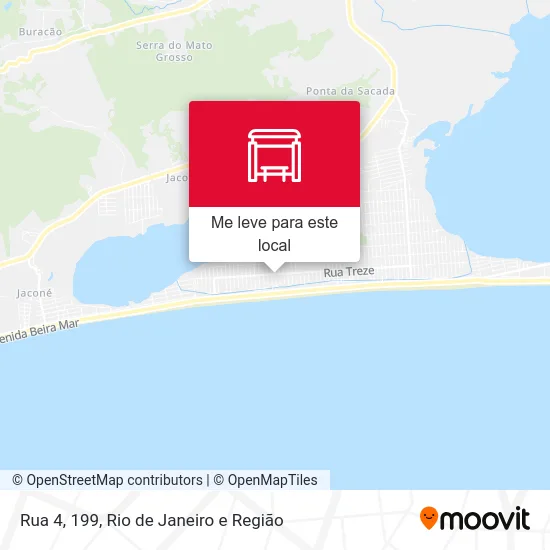 Rua 4, 199 mapa