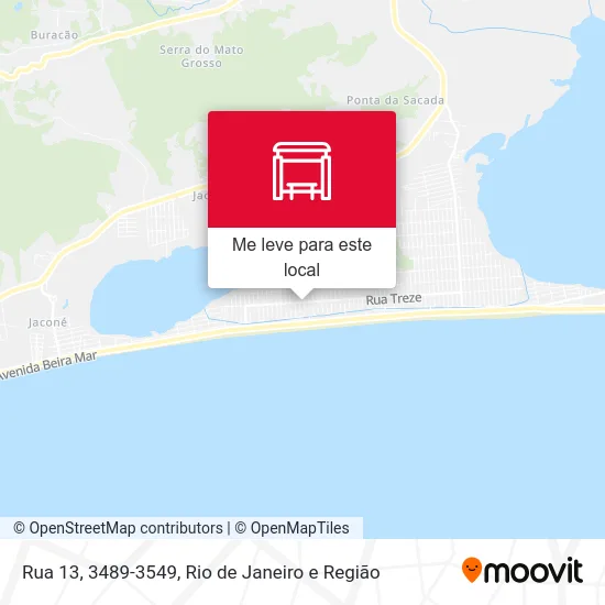 Rua 13, 3489-3549 mapa