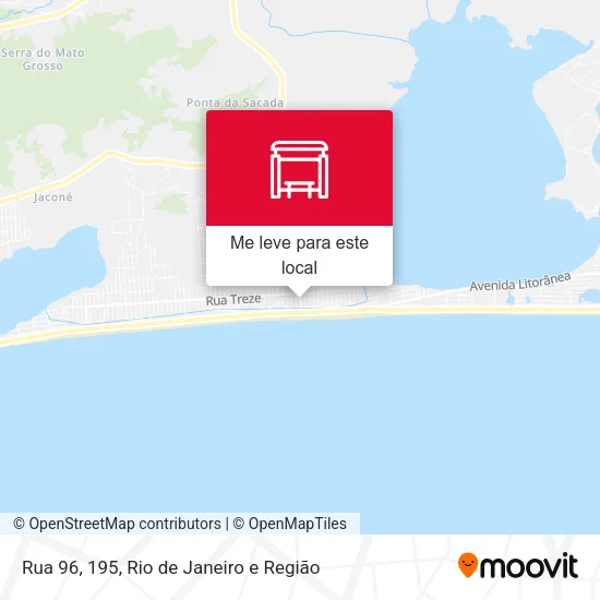Rua 96, 195 mapa