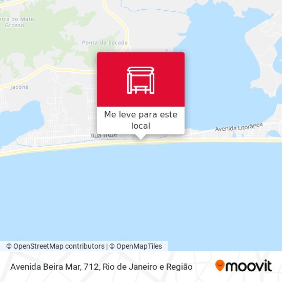 Avenida Beira Mar, 712 mapa