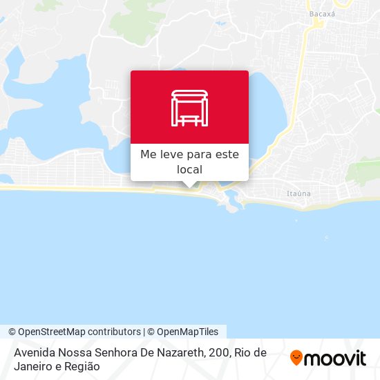 Avenida Nossa Senhora De Nazareth, 200 mapa
