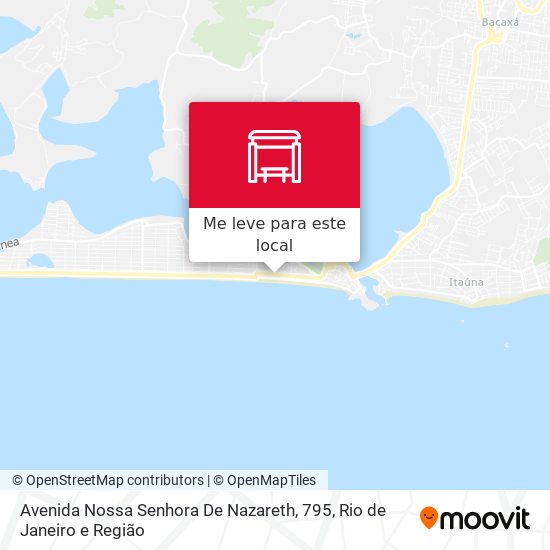 Avenida Nossa Senhora De Nazareth, 795 mapa
