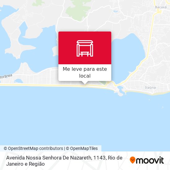 Avenida Nossa Senhora De Nazareth, 1143 mapa