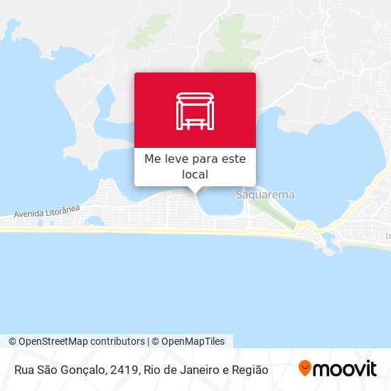 Rua São Gonçalo, 2419 mapa