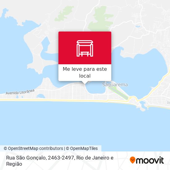 Rua São Gonçalo, 2463-2497 mapa