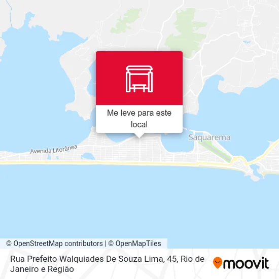Rua Prefeito Walquiades De Souza Lima, 45 mapa