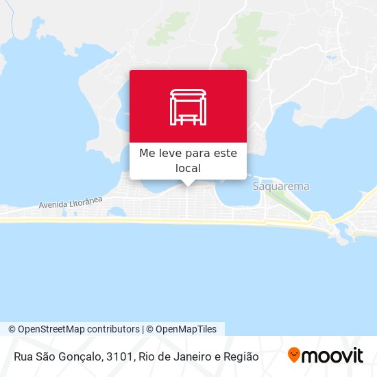 Rua São Gonçalo, 3101 mapa