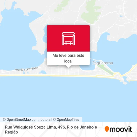 Rua Walquides Souza Lima, 496 mapa