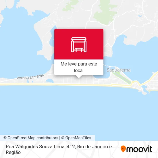 Rua Walquides Souza Lima, 412 mapa