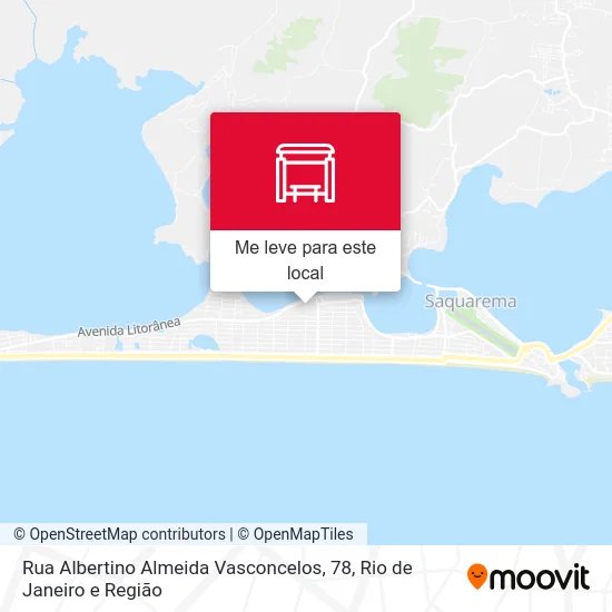 Rua Albertino Almeida Vasconcelos, 78 mapa