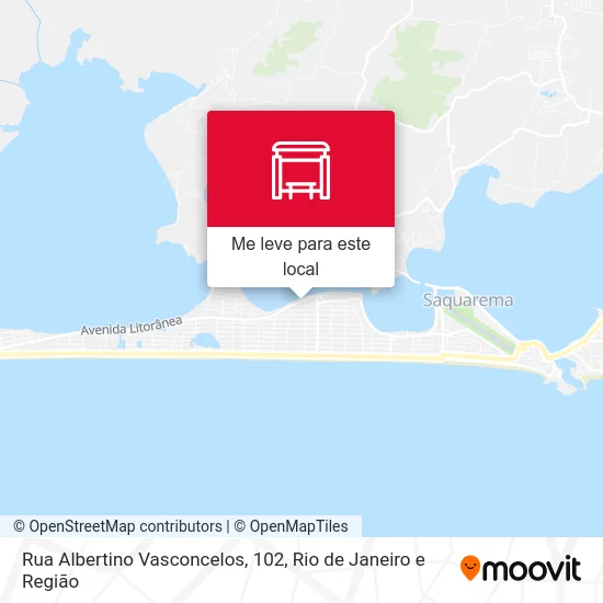 Rua Albertino Vasconcelos, 102 mapa