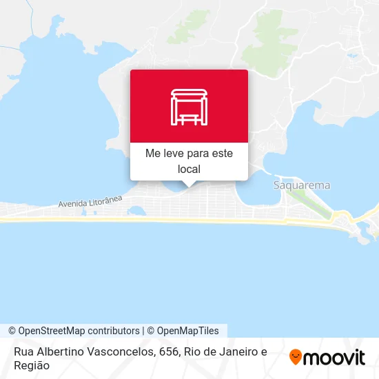 Rua Albertino Vasconcelos, 656 mapa