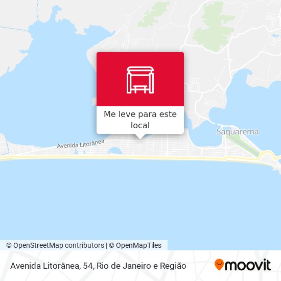 Avenida Litorânea, 54 mapa