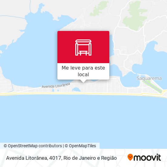 Avenida Litorânea, 4017 mapa
