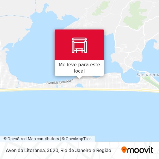 Avenida Litorânea, 3620 mapa