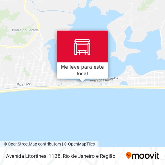 Avenida Litorânea, 1138 mapa
