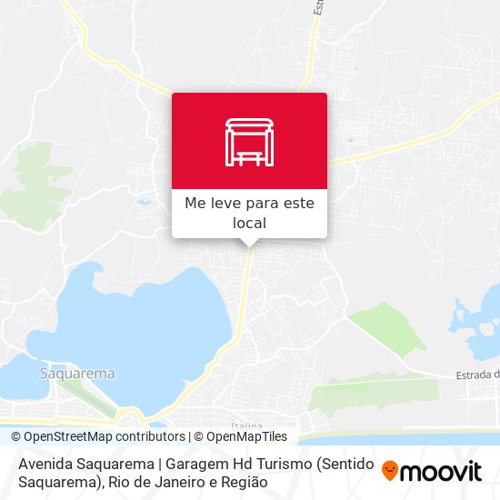 Avenida Saquarema | Garagem Hd Turismo (Sentido Saquarema) mapa