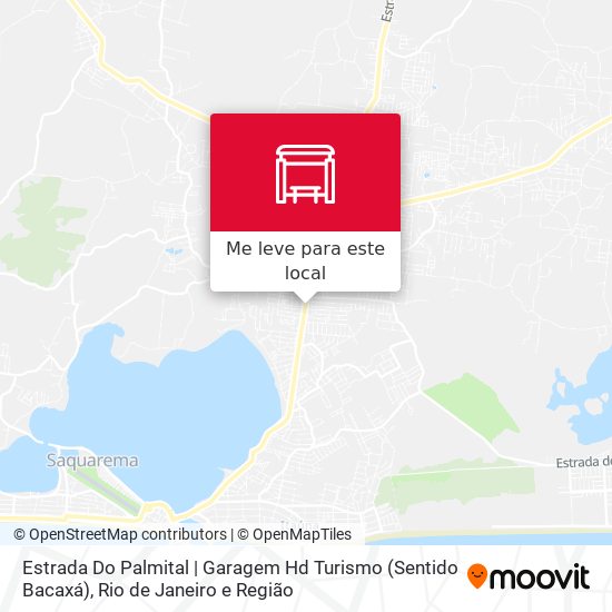 Estrada Do Palmital | Garagem Hd Turismo (Sentido Bacaxá) mapa