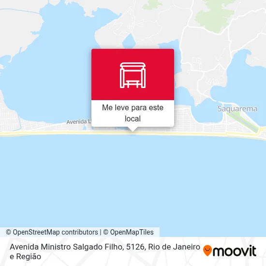Avenida Ministro Salgado Filho, 5126 mapa