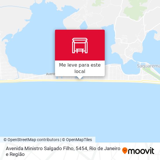 Avenida Ministro Salgado Filho, 5454 mapa