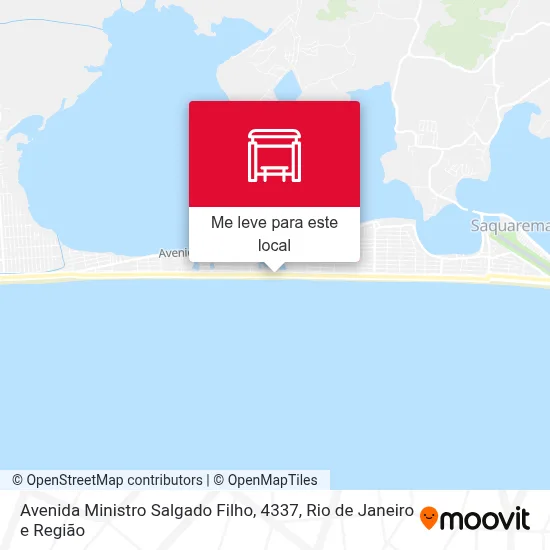 Avenida Ministro Salgado Filho, 4337 mapa