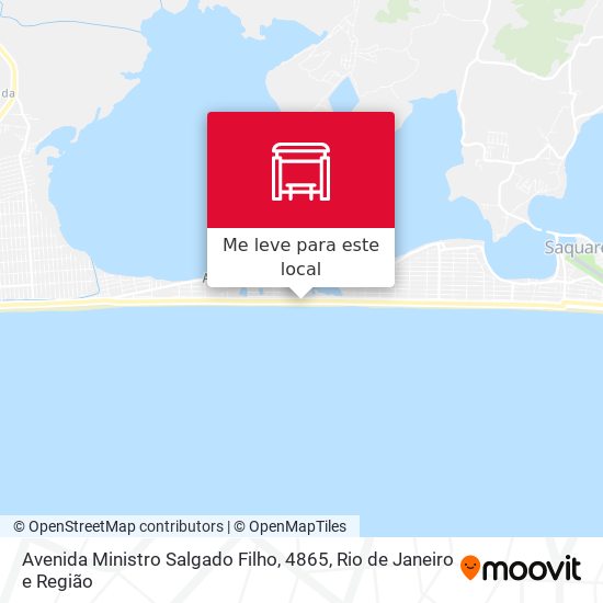 Avenida Ministro Salgado Filho, 4865 mapa
