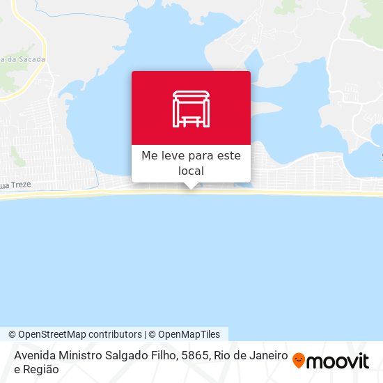 Avenida Ministro Salgado Filho, 5865 mapa
