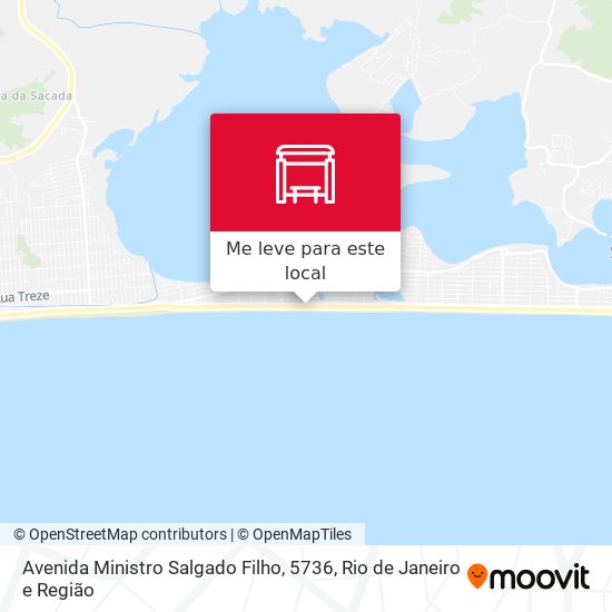 Avenida Ministro Salgado Filho, 5736 mapa