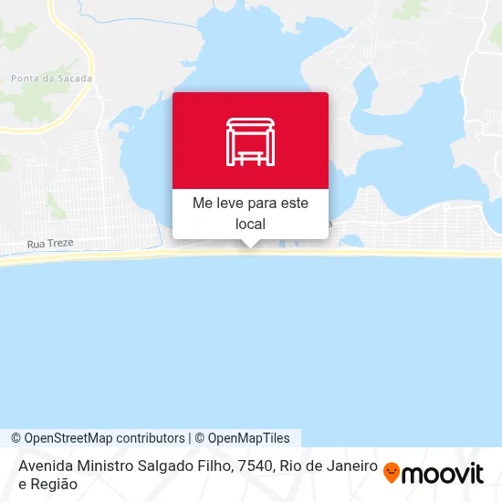 Avenida Ministro Salgado Filho, 7540 mapa