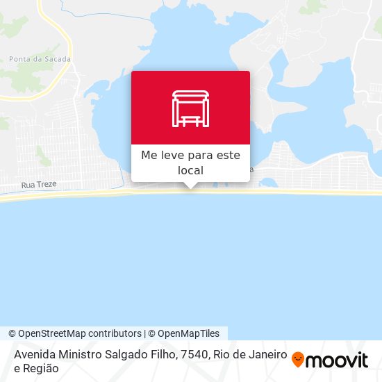 Avenida Ministro Salgado Filho, 7540 mapa