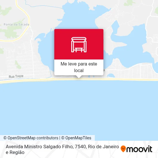 Avenida Ministro Salgado Filho, 7540 mapa