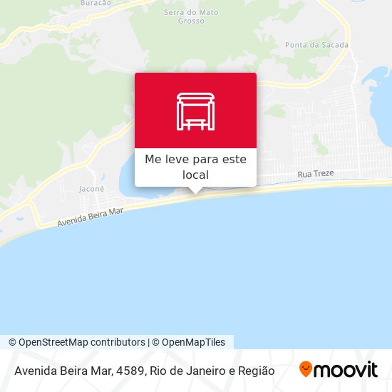 Avenida Beira Mar, 4589 mapa