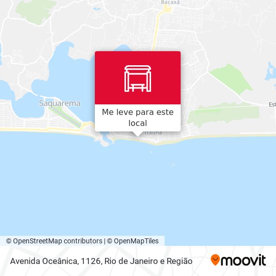Avenida Oceânica, 1126 mapa