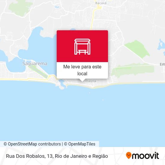 Rua Dos Robalos, 13 mapa