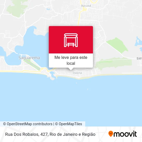 Rua Dos Robalos, 427 mapa