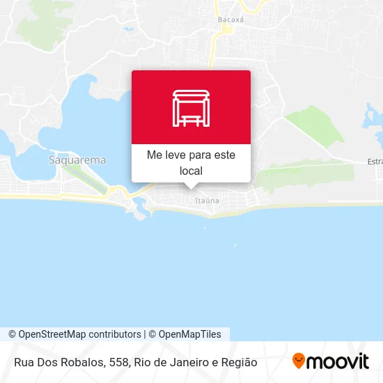 Rua Dos Robalos, 558 mapa